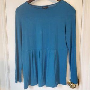 J. Jill Wearever  Babydoll Long Sleeve Top Size XS